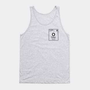 Oxygen Periodic Element Corner Logo Shirt Tank Top